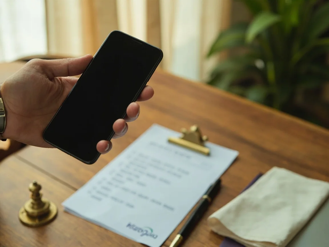 App install on a cotton throw — install moment