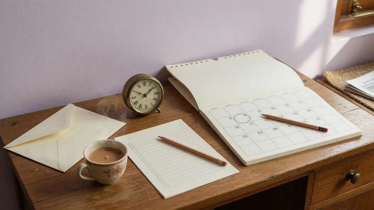 Referral note step — paper note beside a phone