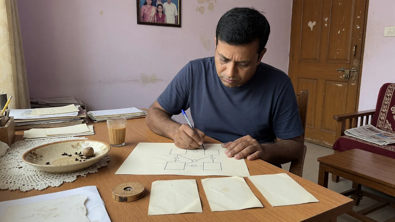 Advanced card reading — pencil pointing at a board