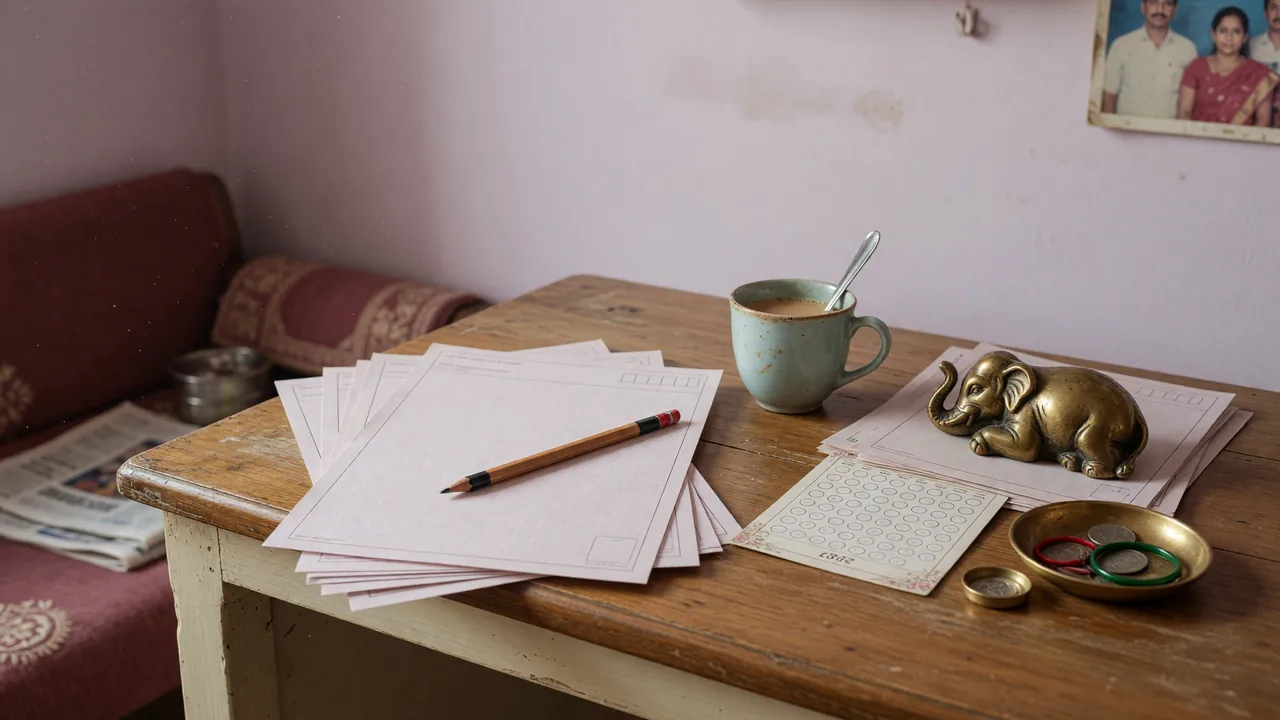 Referral note step — paper note beside a phone
